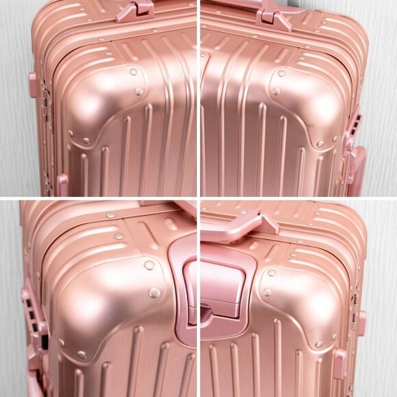 RARE Authentic RIMOWA Original Cabin 35L Carry-on Suitcase Travel Luggage Pink - Picture 7 of 10